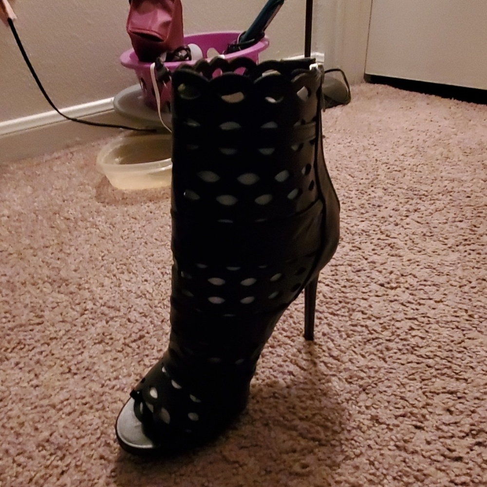 Black heels